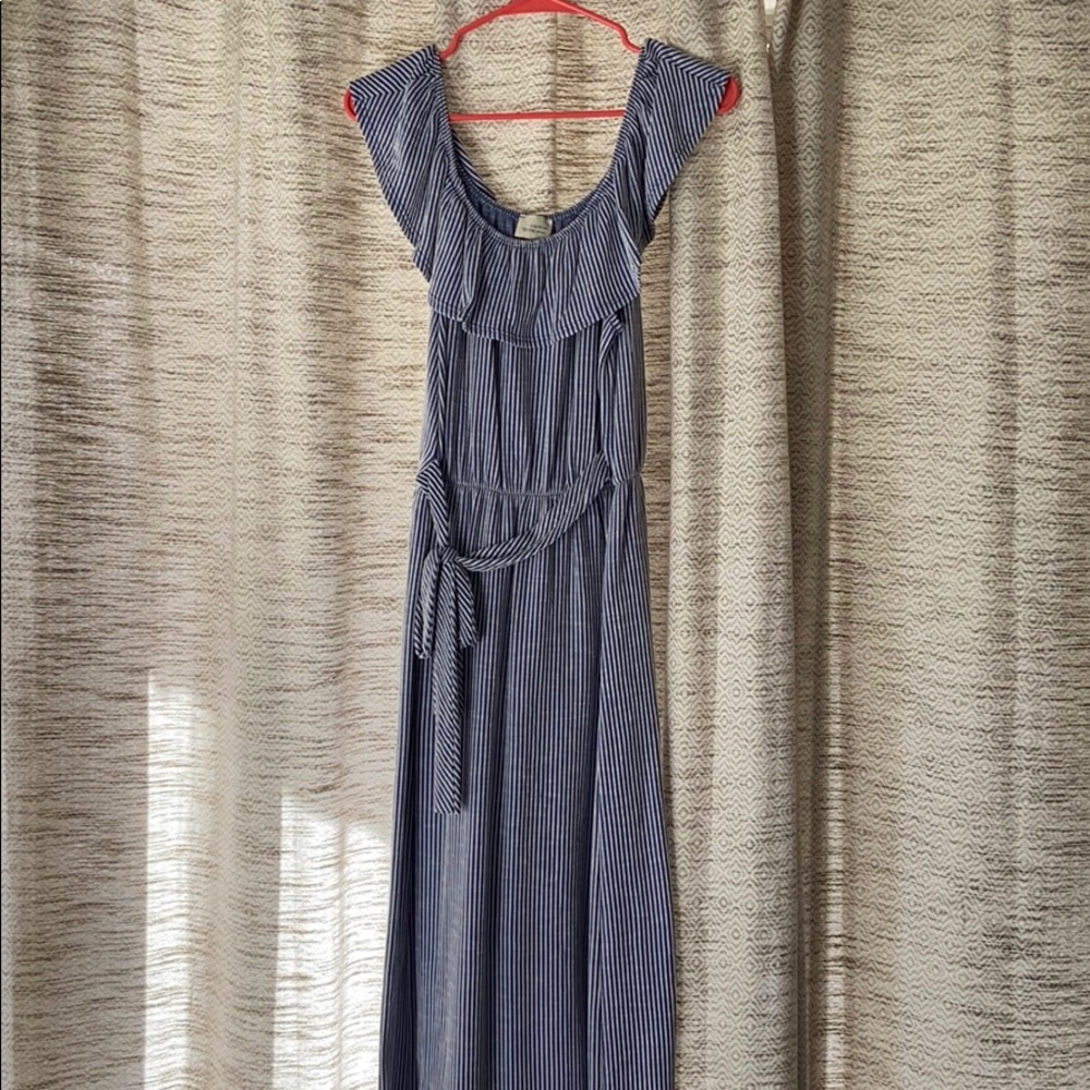Off The Shoulder Midi Dress